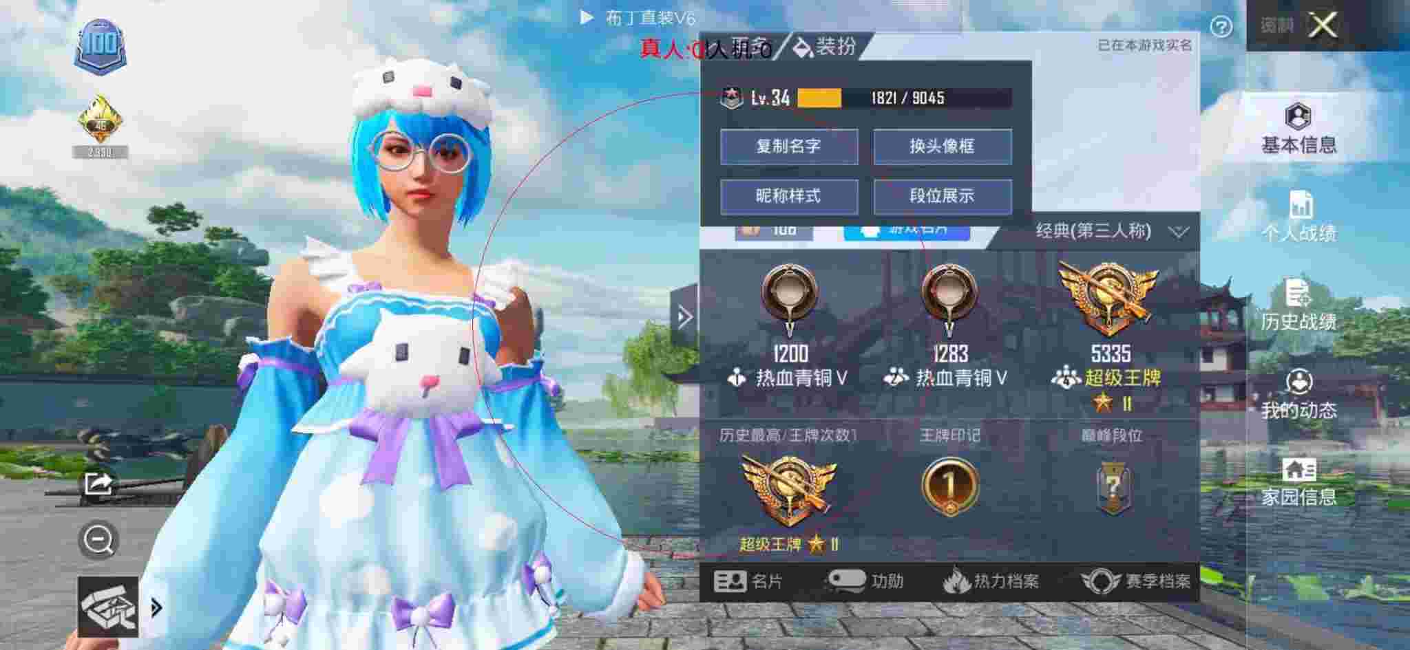 和平精英布丁直装透视 - 和平精英挂件大全图片辅助预览图